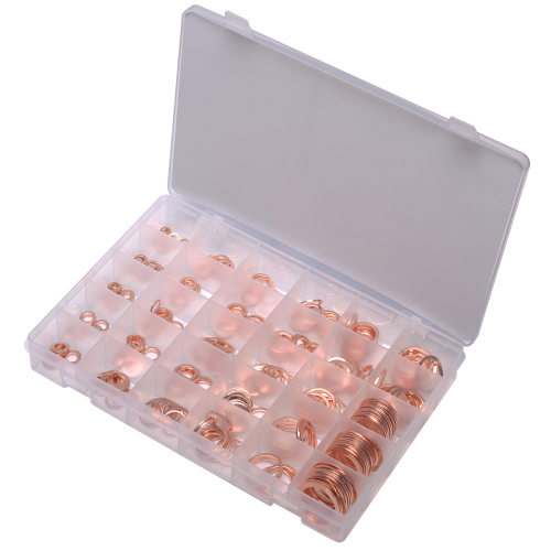 SW-Stahl S8142 Assortiment de joints détanchéité, cuivre, 300 pièces