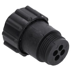 AMP 0-0182651-1 CPC-plugghus for 4-pinners pinnekontakter