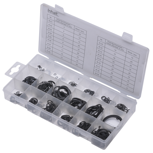 SW-Stahl S8049 låsring sortiment, 300 st