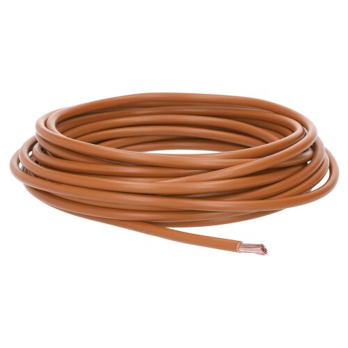 Lapp 4520035 PVC single conductor H07V-K 10 mm² brown sold by meter