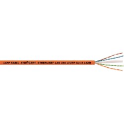 Lapp 2170956 Etherline Lan Cat.6 F/UTP 4x2xAWG23 data cable LSZH up to 350 MHz with foil shield as overall shielding