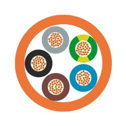 Lapp 0027591 Ölflex SF H05VV-F 3G 0,75 mm² prepojovací kábel