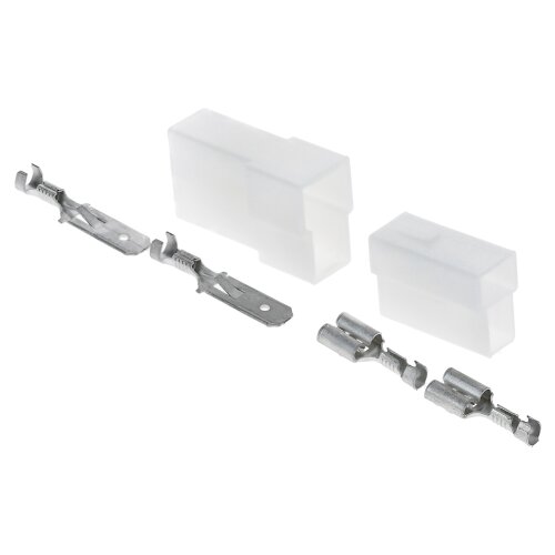 KALI-2502B Fastin-Faston komplekts ar 2 kontaktu plakanu kontaktligzdu I plakanu spraudni 0,75-1,5 mm² un atbilstošu korpusu