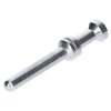 Harting 09330006121 Han A / Han E kaiščio kontaktas 0,5 mm², padengtas sidabru