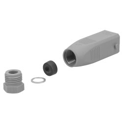 Hirschmann ST, 930620106 power connector 2P+E 250V/16A gray