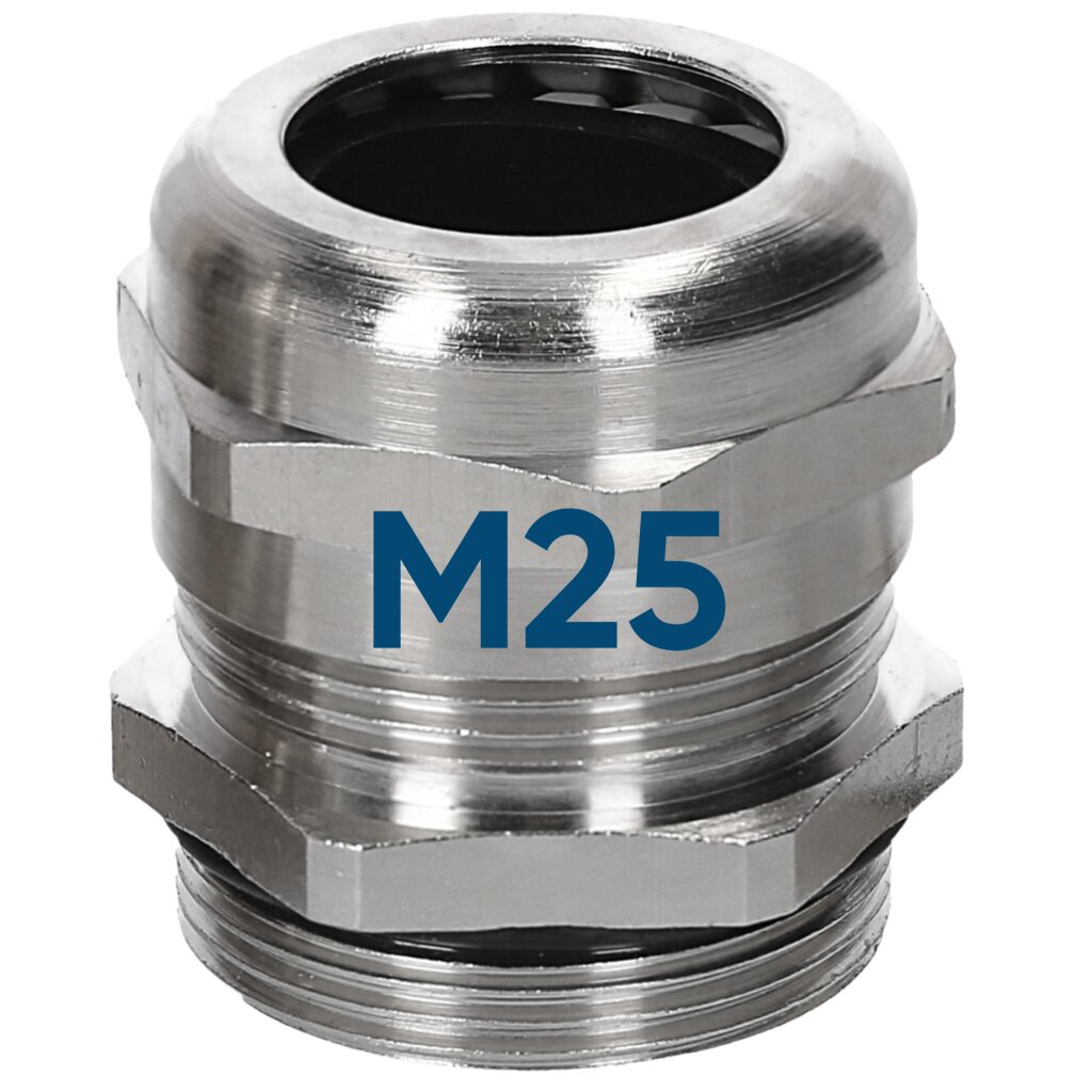 Jetzt kaufen! SIB C5225040 Messing Kabelverschraubung M25 5,0-13,0 mm