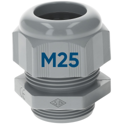 SIB F7032509 Kabelgjennomføring av plast M25 lang...