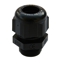 SIB F8000700 pressacavo in plastica PG7 nero 2,5 - 6,5 mm 5308507