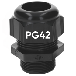 SIB F8004200 塑料电缆密封套 PG42 黑色 24.0 - 38.5 mm 5308537