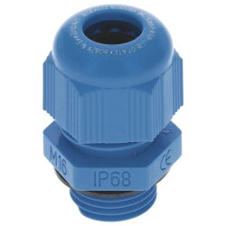 SIB F7421600E kabelforskruning ATEX M16/11 PA6 K BLÅ M.FD 5507562