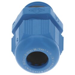 SIB F7421600E kabelforskruning ATEX M16/11 PA6 K BLÅ M.FD 5507562