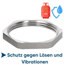 Jetzt kaufen! SIB D4049104 Messing Gegenmutter PG48 sechskant 6000487