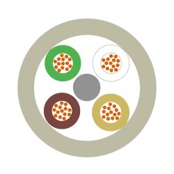 Καλώδιο δεδομένων Lapp 0028603 Unitronic LiYY 3x0,75 mm²