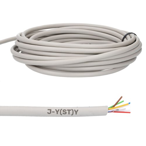 Lapp 1591307 Cable telefónico blindado J-Y(ST)Y 10x2x0,6 mm