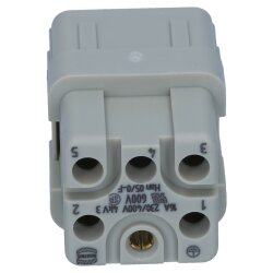 Harting 09120053101 Han Q 5/0 ligzdas ieliktnis