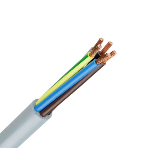 Lapp 0010005 Ölflex Classic 100 Farbcodierte PVC Steuerleitung 7G0,5 mm² mit grün-gelben Schutzleiter