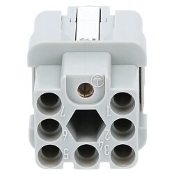 Harting 09120073101 Han Q 7/0 插座插件