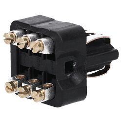 Harting 09700062813 Staf 6 spyruoklinio įdėklo varžtinė jungtis