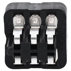 Harting 09700062813 Staf 6 spyruoklinio įdėklo varžtinė jungtis