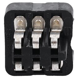 Harting 09700062812 Staf 6 yaylı lehim bağlantısı