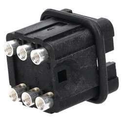 Harting 09700062615 Staf 6-контактная вставка под пайку