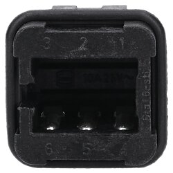 Harting 09700062615 Staf 6-контактная вставка под пайку