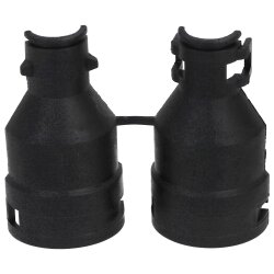 シュレンマー コルゲートパイプ用キャップストレート NW7.5 9805988