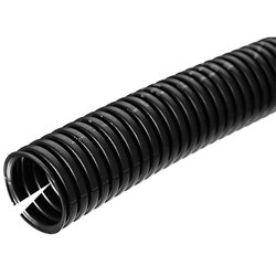 Schlemmer 1215810 Corrugated pipe PAER NW 10 slotted Black