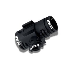 Schlemmer 9806189 T-dağıtıcı formu C NW 10-8.5-10 siyah