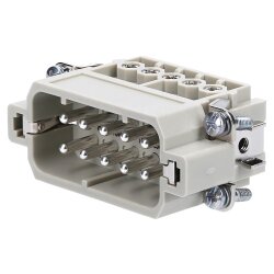 Harting 09200102612 Han 10A Stifteinsatz