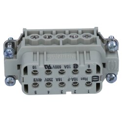 Harting 09200102812 Розетка Han 10A