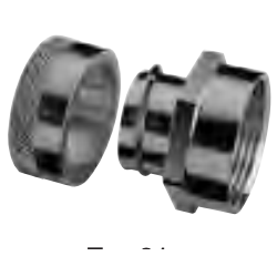 Schlemmer 2005115 slangeskrueforbindelse Rakkord type...