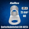 Kalitec Q25-8 Quetschkabelschuh nach DIN 46234 25mm² M8