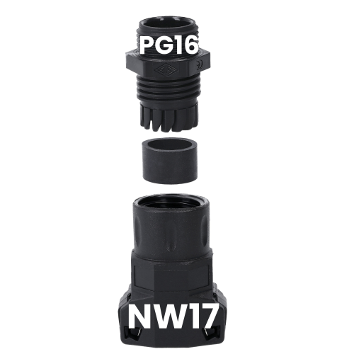 Schlemmer 3805605 slangeskrueforbindelse SEM-FAST Kombi NW17 PG16