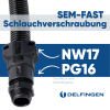 Schlemmer 3805605 slangeskrueforbindelse SEM-FAST Kombi NW17 PG16