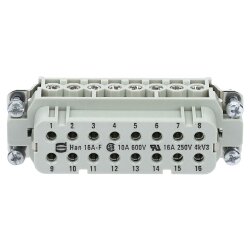 Harting 09200162812 Vtičnica Han 16A