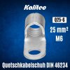Kalitec Q25-6 Quetschkabelschuh nach DIN 46234 25mm² M6
