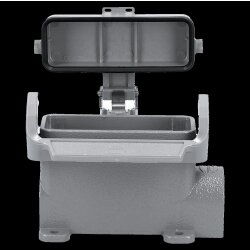 Harting 19200160295 Han 16A Sockelgehäuse mit Metallkappe