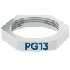 SIB G4113110 塑料锁紧螺母 PG13 浅灰色 7211884
