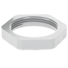 SIB G4116110 Plastic lock nut PG16 light gray 7211885