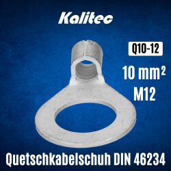 Kalitec Q10-12 Quetschkabelschuh nach DIN 46234...