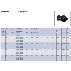 Schlemmer 7806759 Winkelstück NW4,5 kombinerbar mit Schutzkappe