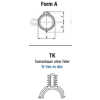 Schlemmer 9805314 fastening clip TK form A NW 13 TK 6.5