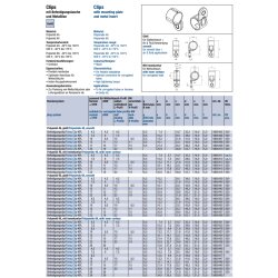 Schlemmer 9805415 Befestigungsclip-KPL Polyamid 46 mit Innenkontur NW 