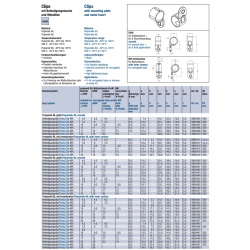 Schlemmer 9805416 CLIP DE FIXATION KPL. NW22-M6