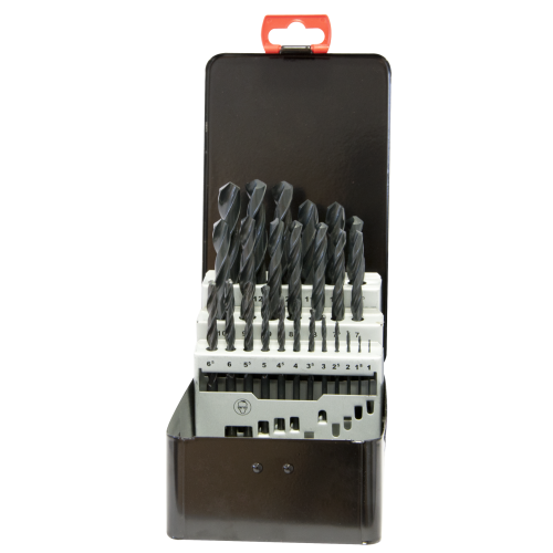 SW-Stahl 80425L twist drill set, HSS-R, 1-13 mm, 25 pieces