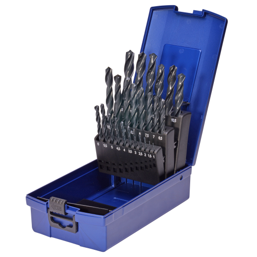 SW-Stahl 81425L twist drill set, HSS-R, 1-13 mm, 25 pieces