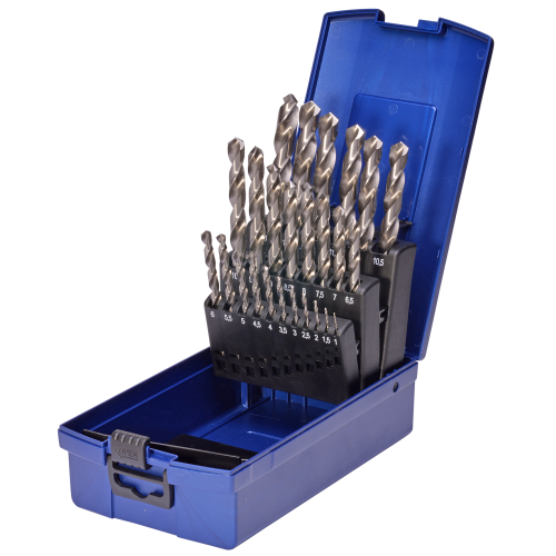 SW-Stahl 81325L Spiralbohrersatz, HSS-G, 1-13 mm, 25-teilig