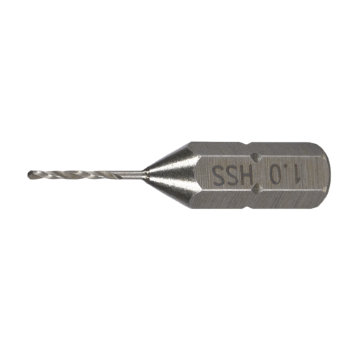 SW-Stahl 82200-1.00 twist drill bit, HSS-G, 1.0 mm