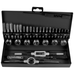 SW-Stahl 82233L Gewindeschneidsatz, M3-M12, 32-teilig